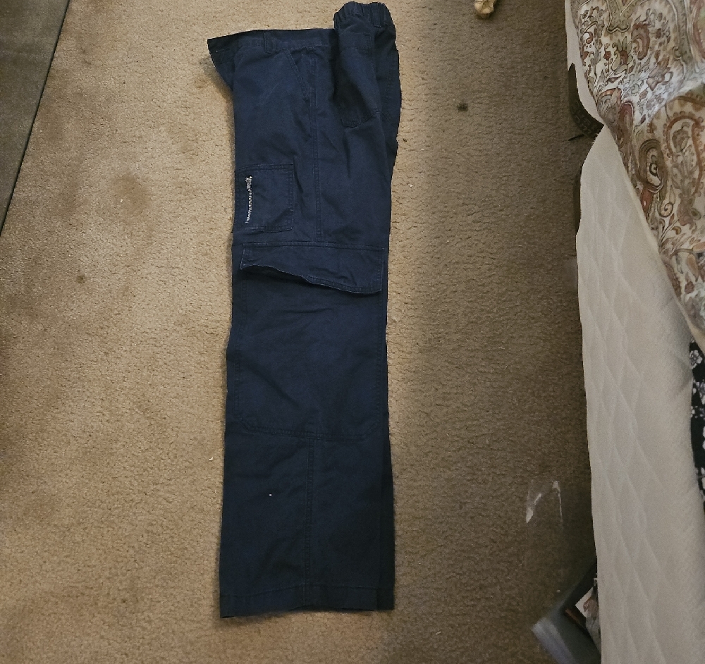 Blue Track Pants with Jogger Style and Comfortable Fit